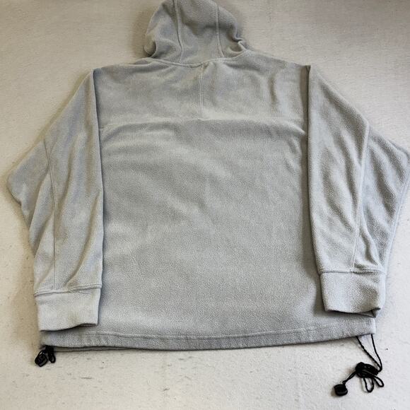 Ohio State Buckeyes Womens Fleece Jacket M Gray NCAA Big 10 Hooded Sportswear - Picture 7 of 8